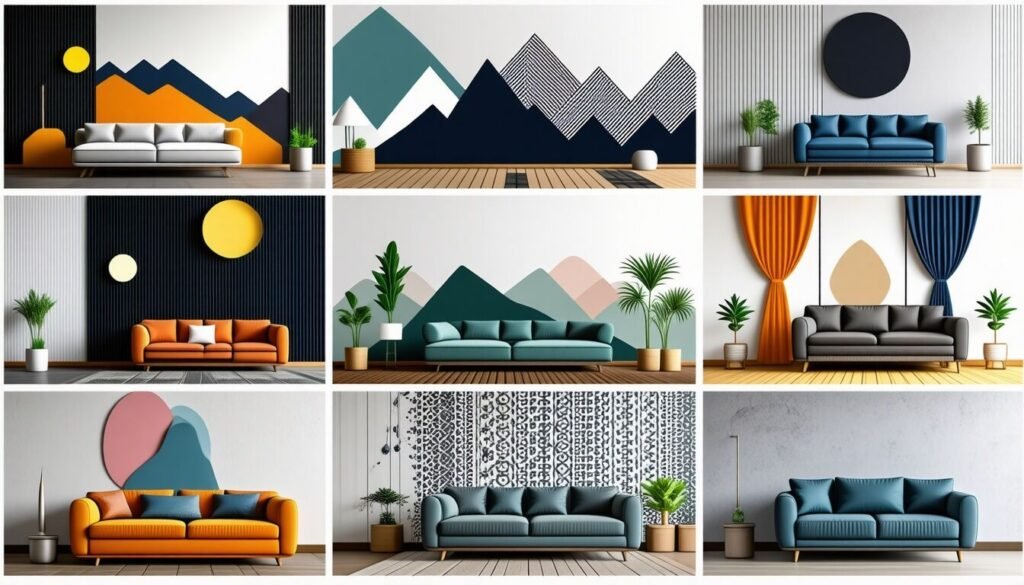 Découvrez 10 idées de peinture graphique originales pour sublimer vos murs. Laissez-vous inspirer par des motifs modernes et créatifs pour donner du caractère à votre intérieur.
