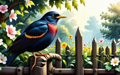 Pourquoi les étourneaux visitent-ils votre jardin ?