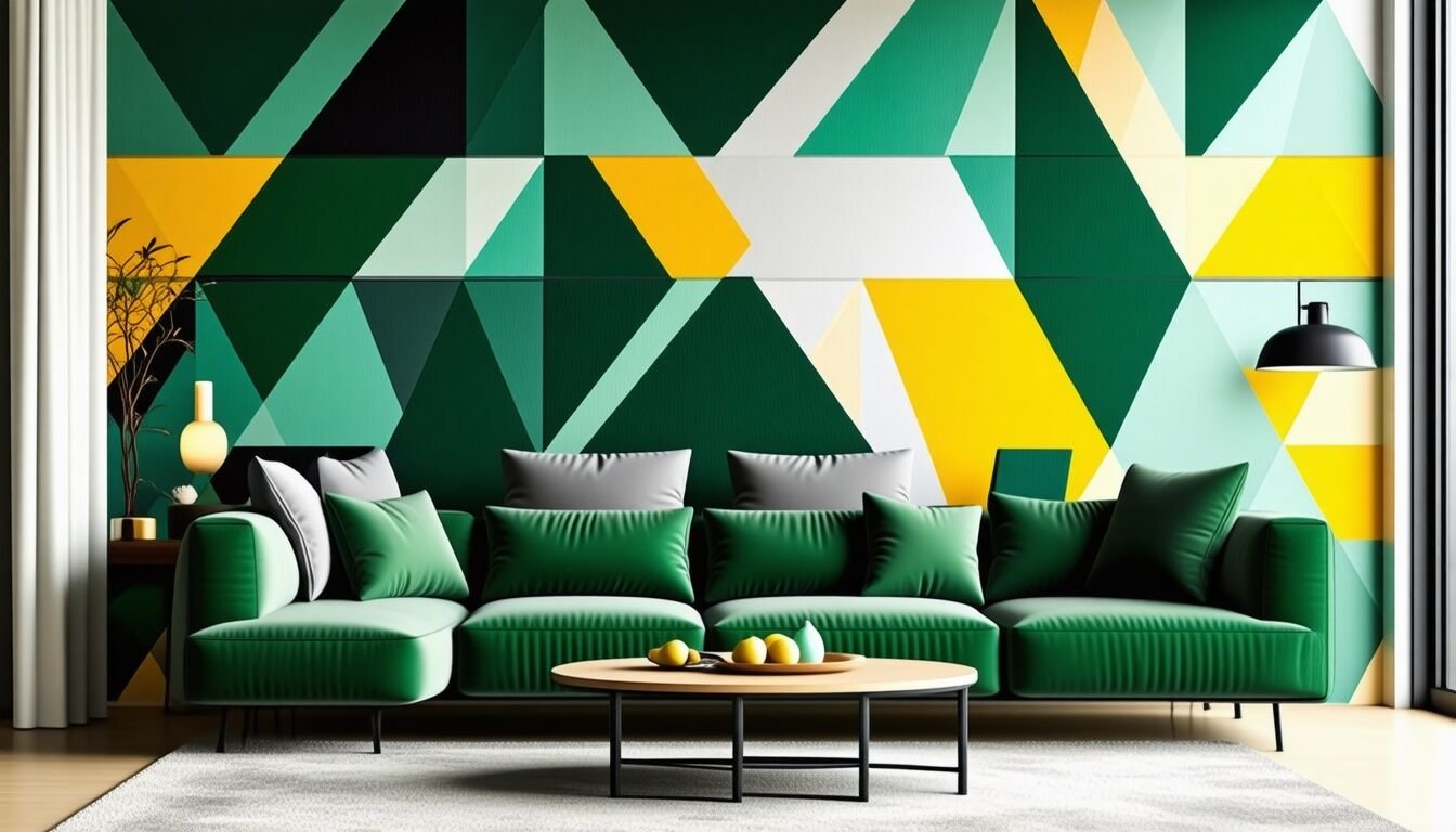 Découvrez 10 motifs graphiques tendances pour sublimer vos murs avec style et modernité. Inspirez-vous de ces idées déco pour une peinture murale originale et personnalisée !