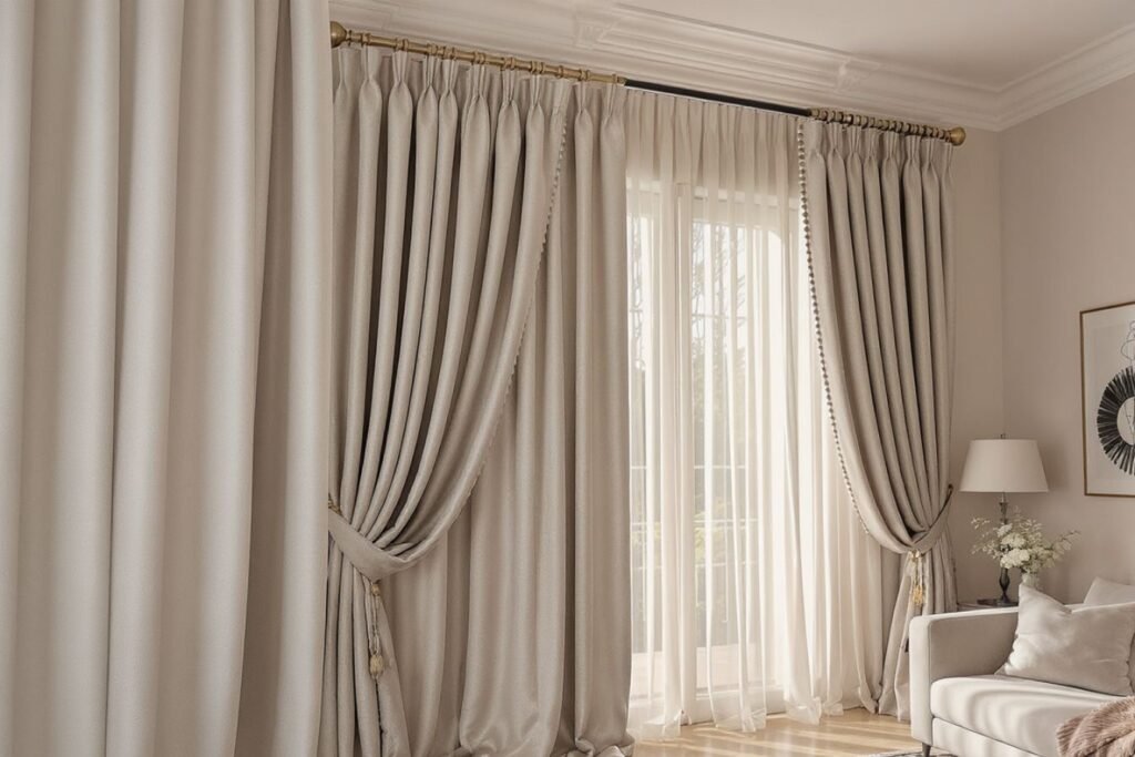 Accrocher un rideau avec style