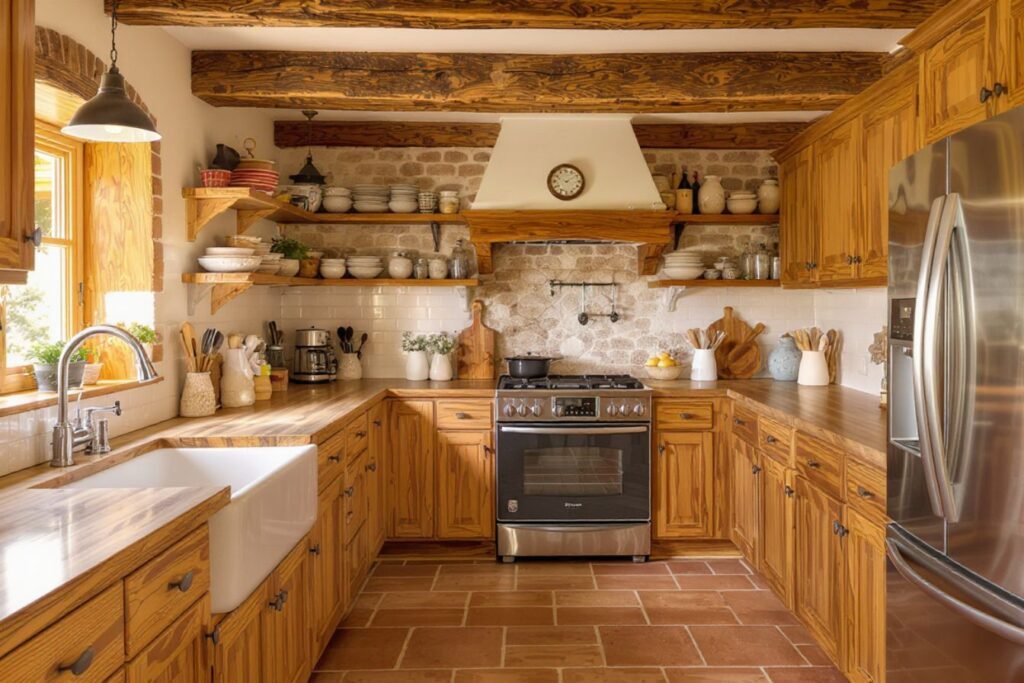 Cuisine rustique