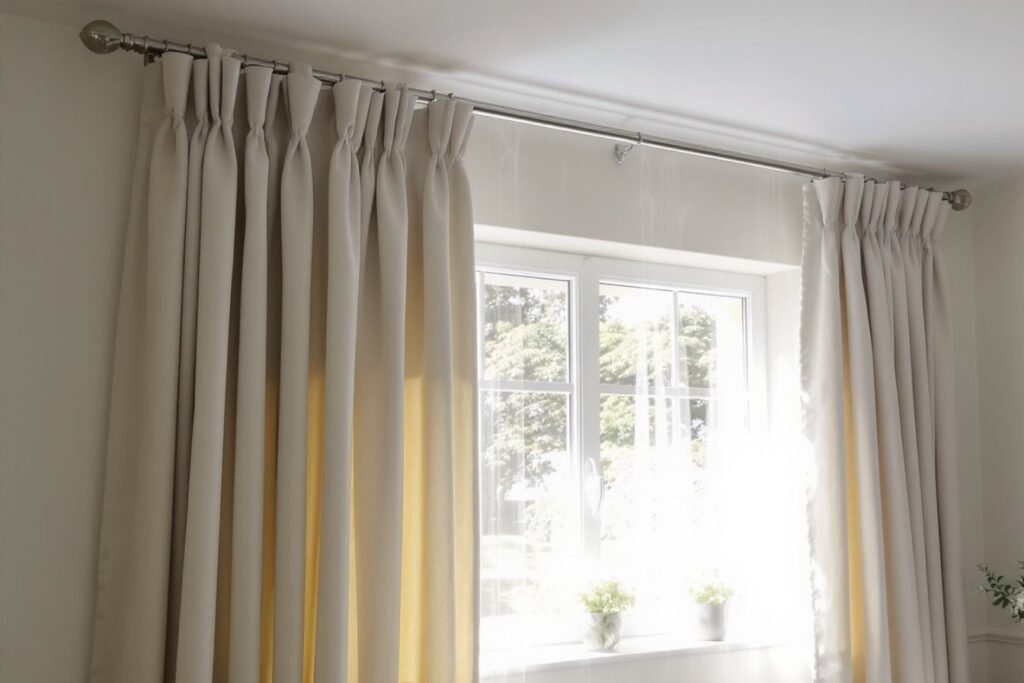 Largeur de rideau pour une fenêtre de 150 cm