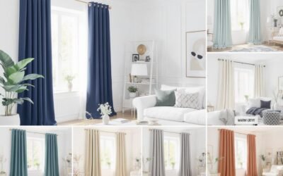Quelle couleur de rideau avec des murs blancs : le guide complet 2025