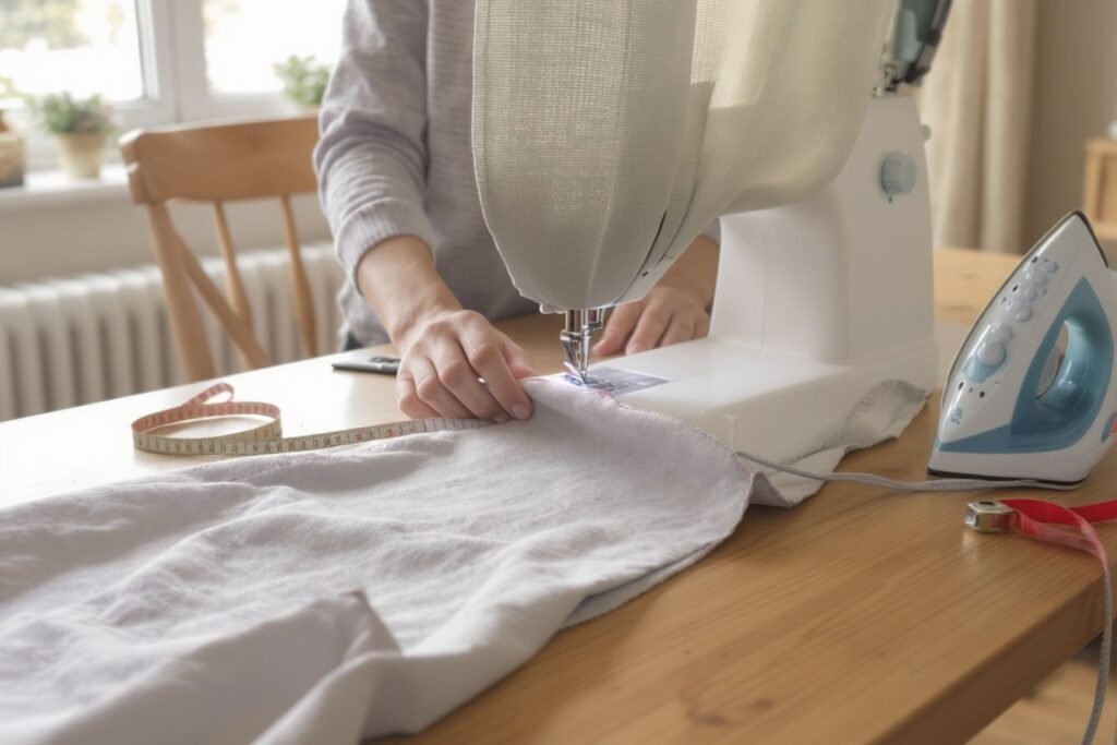 Raccourcir un rideau