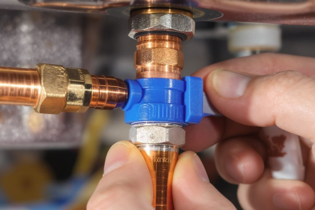 raccord sans soudure plomberie