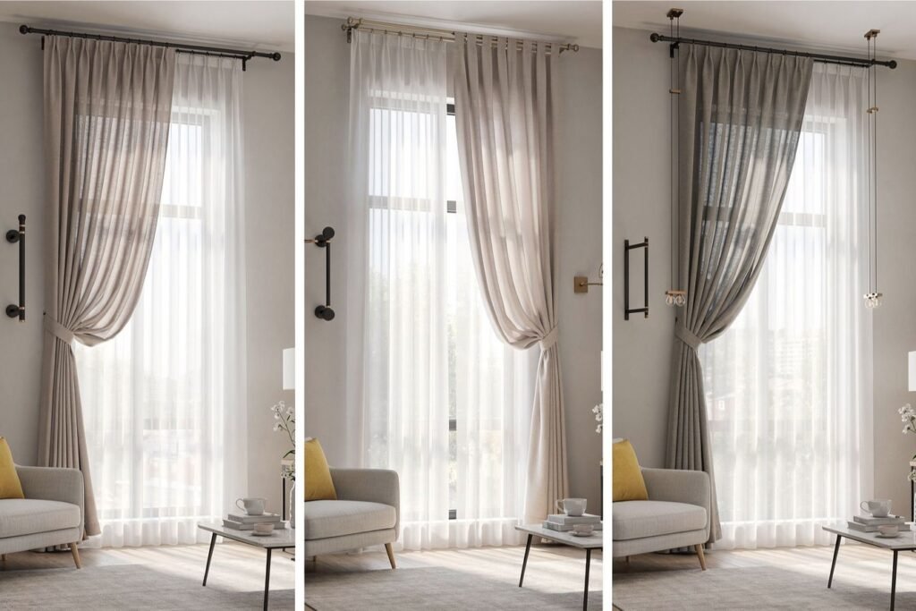 7 façons originales de poser tes rideaux