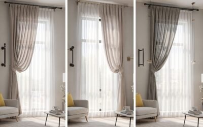 7 façons originales de poser tes rideaux et transformer ta déco