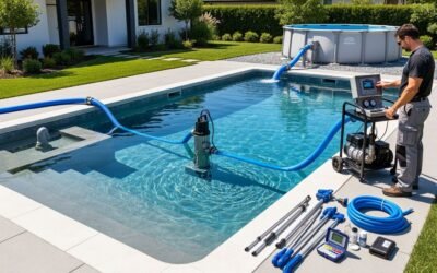 Vider une piscine : les techniques adaptées à chaque bassin