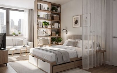 Comment aménager un coin nuit dans un studio : astuces pratiques