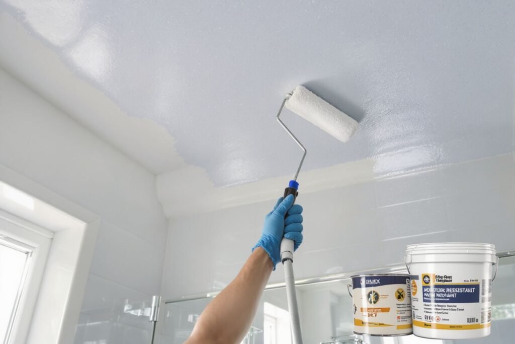 peinture pour plafond salle de bain humide