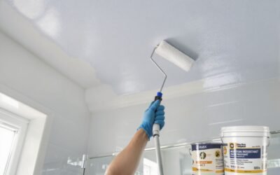 Quelle peinture pour un plafond de salle de bain humide