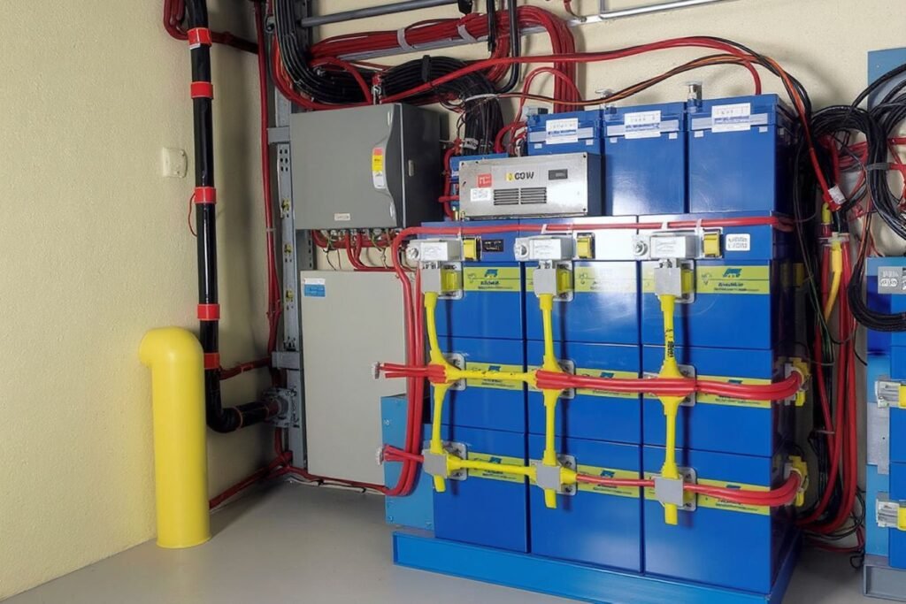 Dimensionner ta batterie pour une installation solaire de 9000W