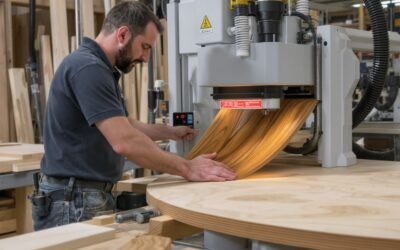 Exploration et innovations des techniques de placage bois