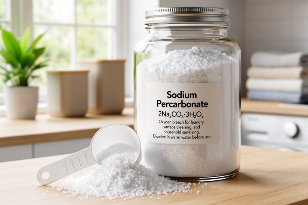 Percarbonate de soude mode d'emploi