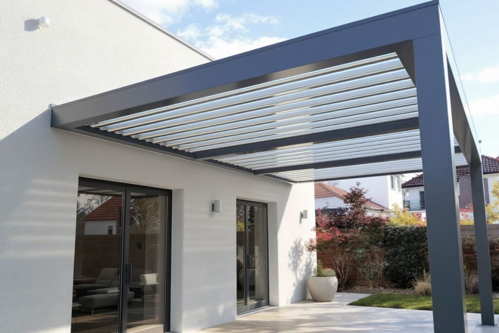 Véranda bioclimatique