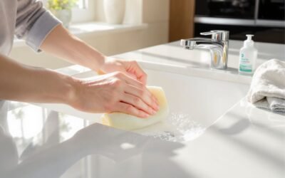 Comment nettoyer un évier en résine sans l&rsquo;abîmer