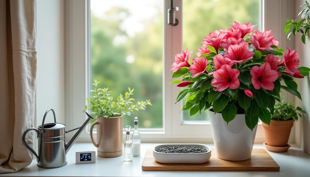 découvrez nos conseils pratiques pour entretenir votre azalée d'intérieur et assurer une floraison abondante toute l'année.