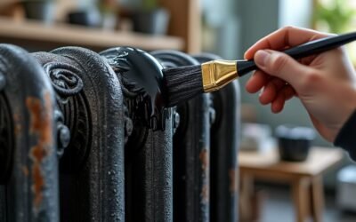 Comment peindre un radiateur en fonte pour le rénover efficacement