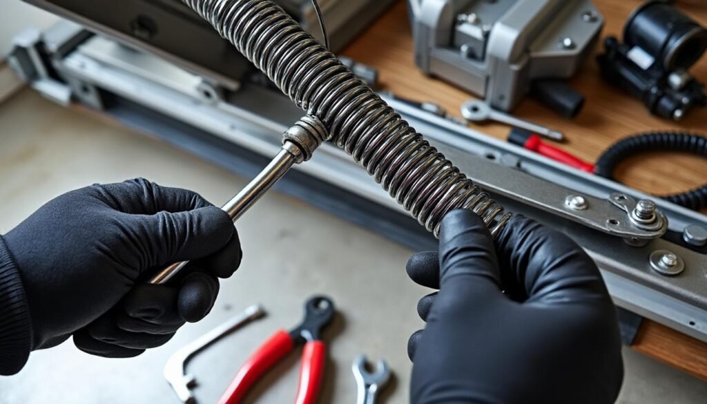 découvrez comment réparer rapidement et efficacement un ressort de porte de garage sectionnelle cassé grâce à nos conseils pratiques et astuces étape par étape.