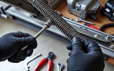 Comment réparer un ressort de porte de garage sectionnelle cassé rapidement et efficacement