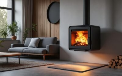 Poêle à bois suspendu : avantages, installation et conseils d&rsquo;utilisation