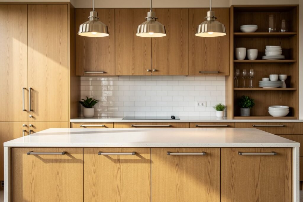 Moderniser une cuisine en bois sans la repeindre