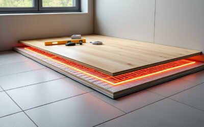 Comment recouvrir un carrelage avec un sol chauffant sans dégâts