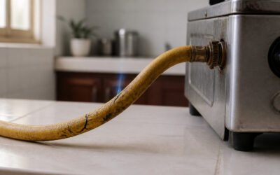 Tuyau de gaz périmé : les risques pour votre sécurité