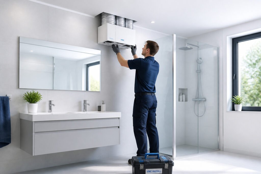Installation professionnelle dun systeme vmc