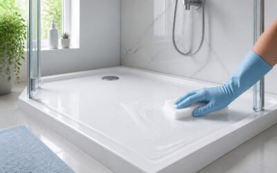 Nettoyer votre receveur résine blanche : le guide