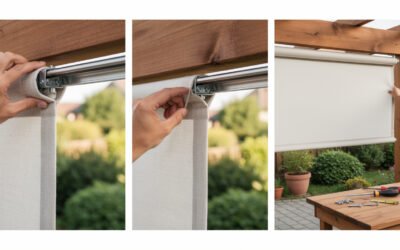 Comment fabriquer une toile coulissante pour pergola facilement