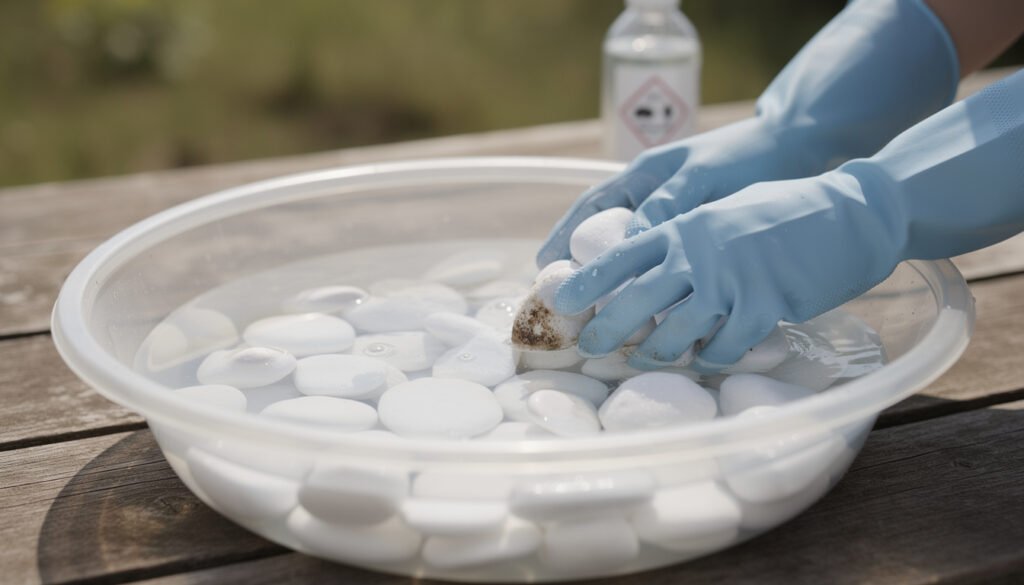 découvrez comment nettoyer efficacement les cailloux blancs à la javel pour retrouver leur éclat naturel facilement et rapidement.