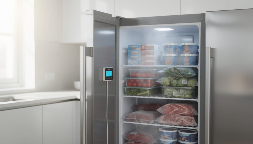 découvrez en combien de temps un congélateur atteint sa température idéale pour assurer la conservation optimale de vos aliments.