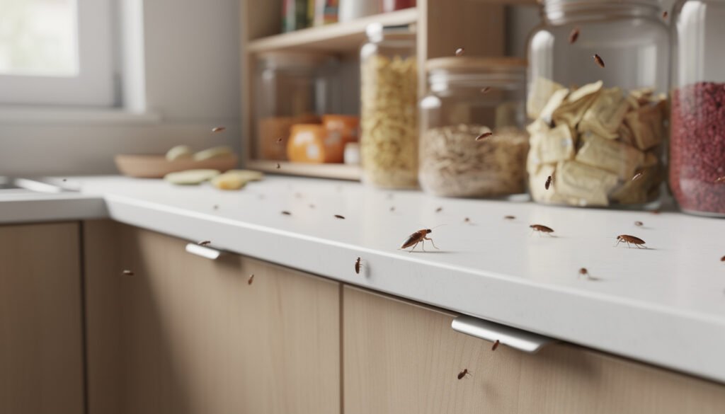 découvrez comment identifier et éliminer facilement les petites bêtes marron dans votre cuisine pour garder un espace propre et sain.