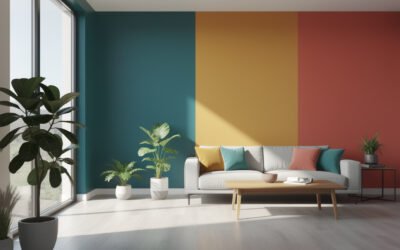 Quel mur choisir pour peindre en couleur dans votre intérieur