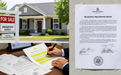 Droit de préemption de la mairie sur une maison : ce qu’il faut savoir
