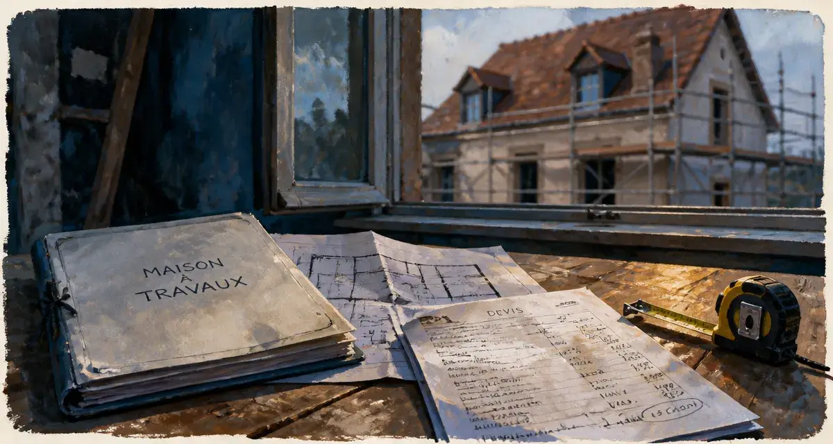Acheter une maison avec travaux : le guide pour sécuriser votre budget et votre financement