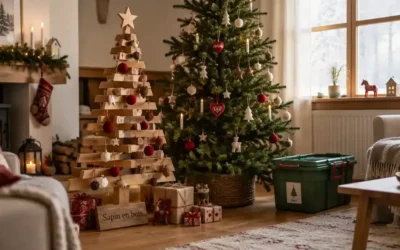 Décorer sa maison pour Noël : pourquoi le sapin en bois séduit de plus en plus ?