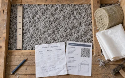 Combles perdus sous toiture : soufflage ou rouleaux pour limiter les ponts thermiques ?