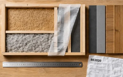 Le bois seul ne suffit pas pour isoler une maison à ossature bois : épaisseurs et membranes à prévoir