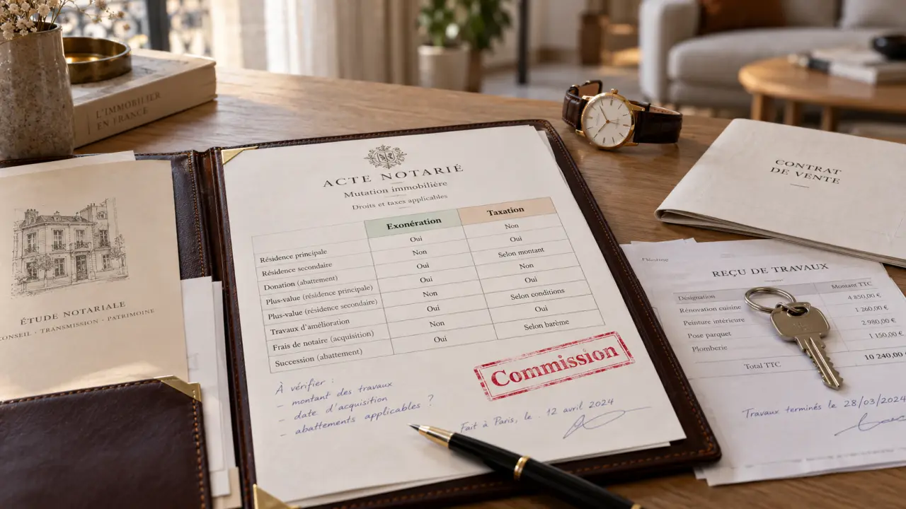Amendement plus value immobilière : occupation 5 ans, exceptions fiscales