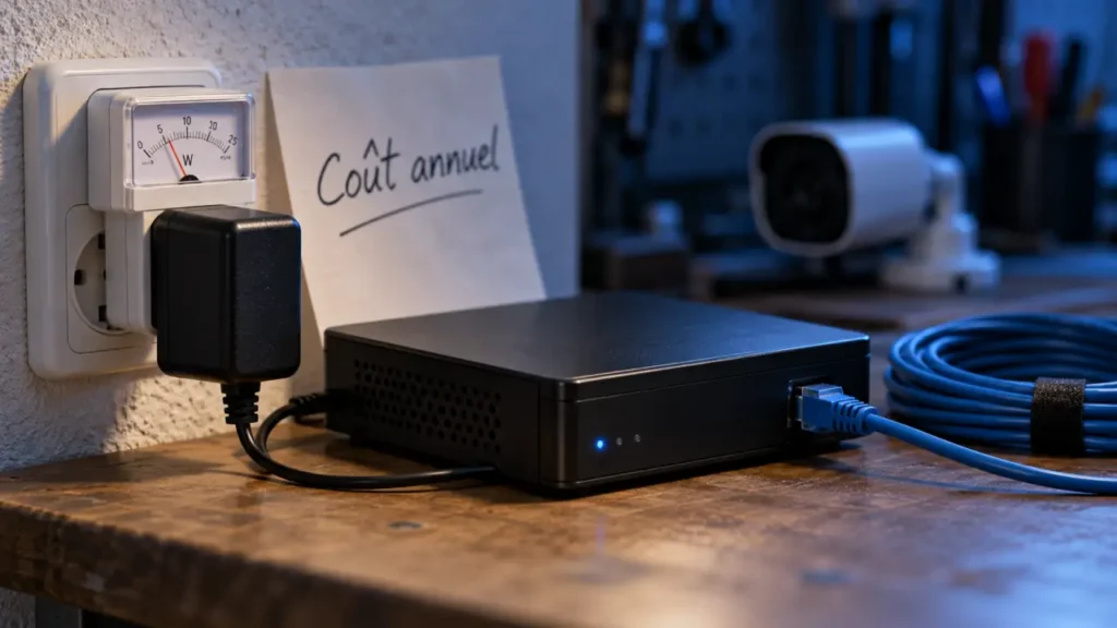 Quelle est la consommation électrique d' une caméra de surveillance : coût annuel estimé