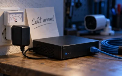 Consommation électrique d’une caméra de surveillance : de 3 à 15 W, mais quel coût à l’année ?